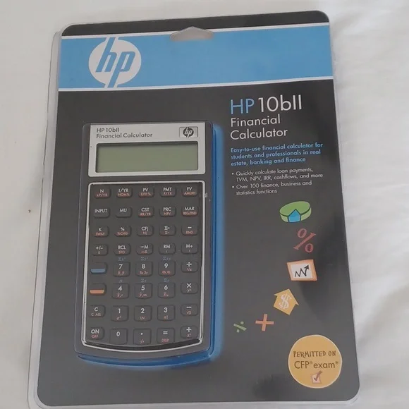 HP 10bll Financial Calculator.New in package! - Picture 8 of 10